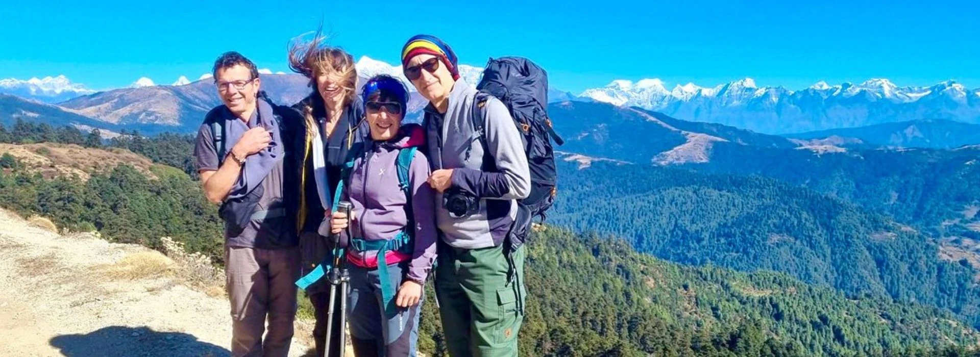 Pikey Peak Trek with beautiful mount view guest and clear weather