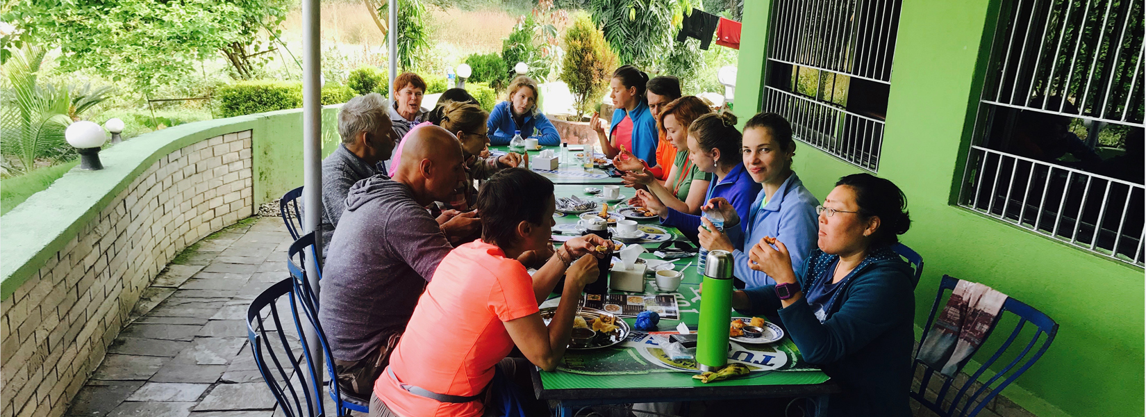 food and accommodation in pikey peak trek is very relaxing