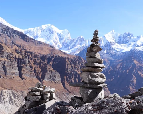 At Annapurna Base Camp