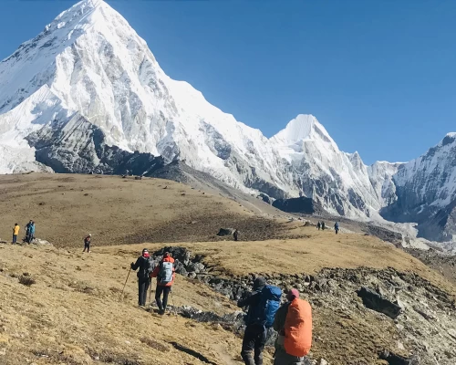 Beautiful Mountain Pumori