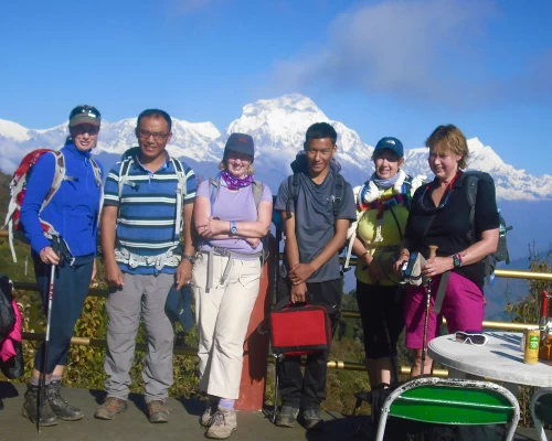 Ghorepani During The Abc 