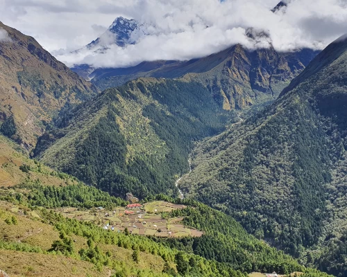 Green Valley With Thayngbuche 