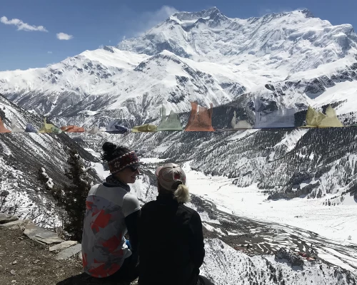 Looking Over Annapurnna Panaroma 