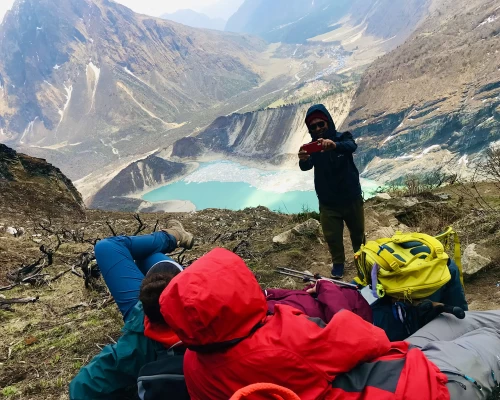 Looking Over The Birendra Tall