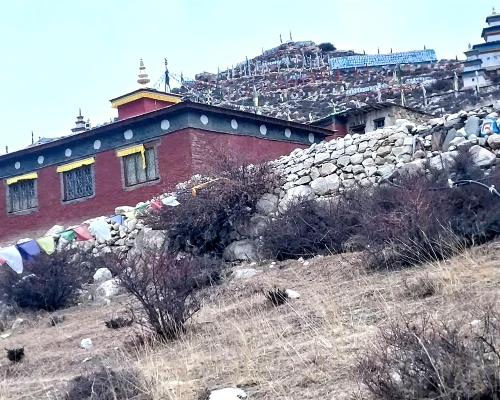 Monastry At Phu Village