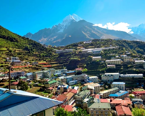 Namche Bazar The Capital City Of Sherpa