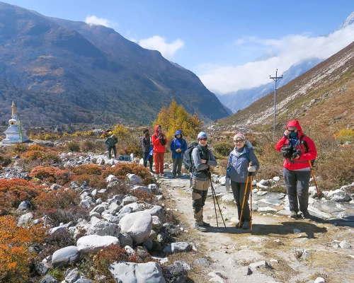 On The Way To Kyanjin Gumba