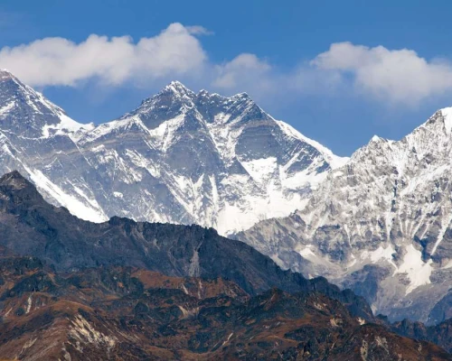 Pikey Peak And Dudhkunda Lake With Mountain View
