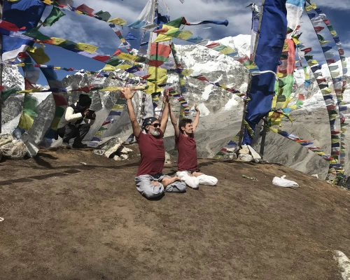 Tergo Rii During The Langtang Trek 