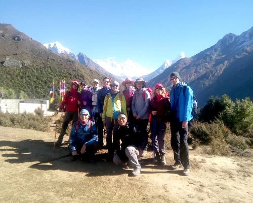 View Point Just Above Namche 